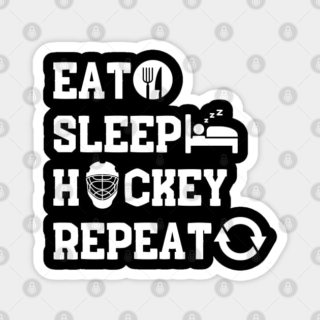 Hockey Magnet by NomiCrafts