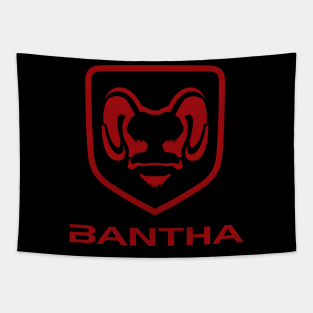 Sci Fi Ram (Red Variant) Tapestry