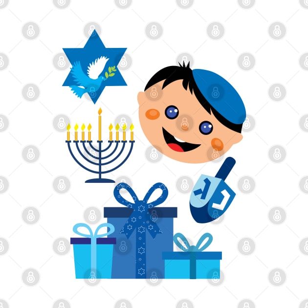 Cute Happy Hanukkah by FK-UK