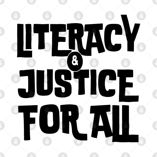 literacy and justice for all by mdr design