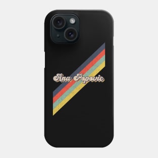 retro vintage color Ana Popovic Phone Case