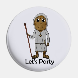 Let's Party - Cleric Pin