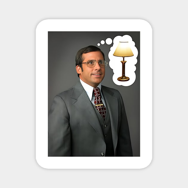 Anchorman I Love Lamp Photo Magnet by Story At Dawn 