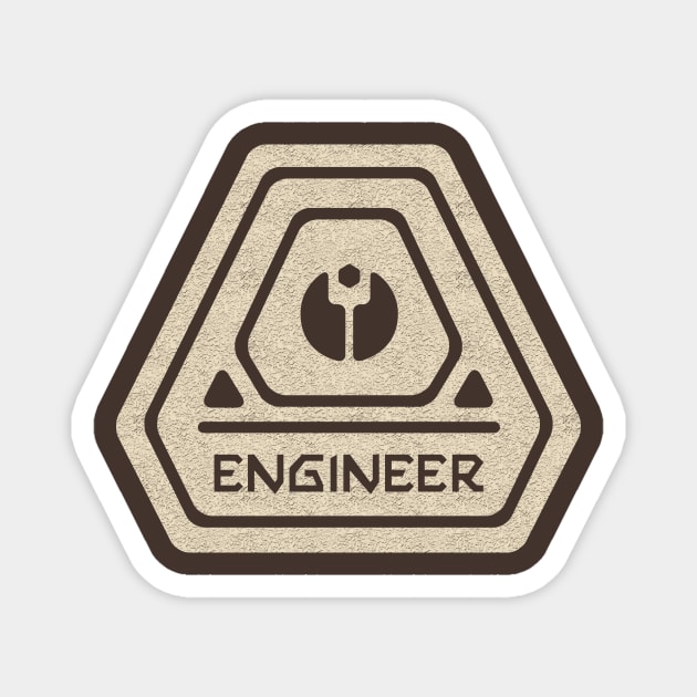 Galactic Engineer Magnet by Heyday Threads