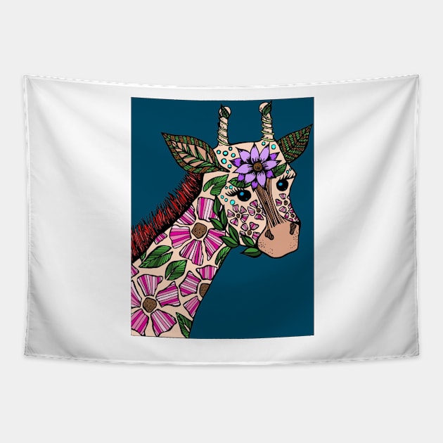 Animal Faces 07 (Style:5) Tapestry by luminousstore