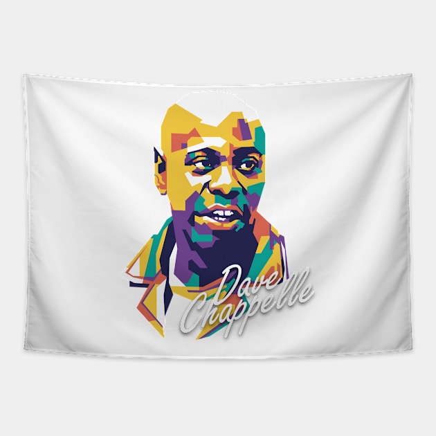 Dave Chappelle on WPAP #1 Tapestry by pentaShop