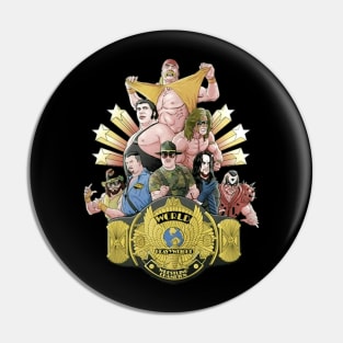 NWA Wrestling Pin