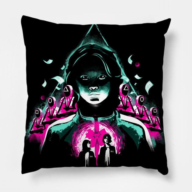 Player 067 Pillow by IlonaHibernis