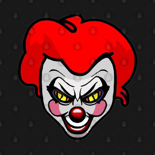 Wicked Clown by Nuletto