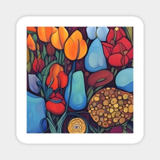 Tulips Magnet