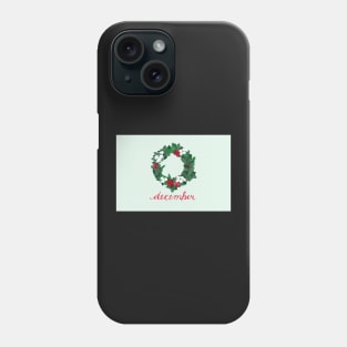 December art print Phone Case