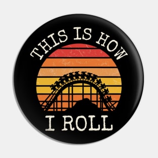 Roller-coaster Pin