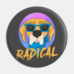 Radical dog Pin