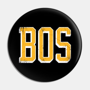 BOSton retro - Black/Gold Pin