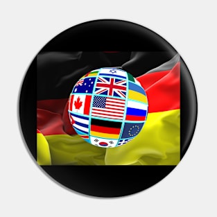 GERMAN SOCCER FANS Pin