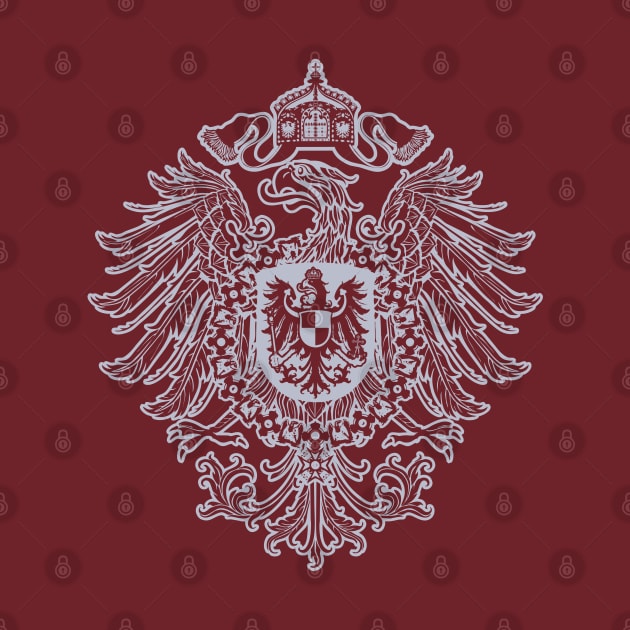 German Empire Eagle Crest Kaiserreich by Designkix