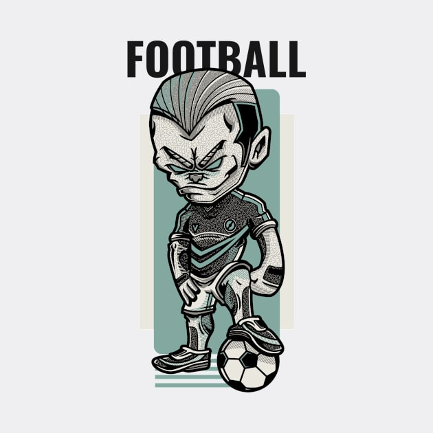 Football Player by Araf Color