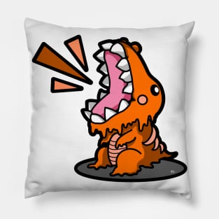 SM3GMASAURUS REX ORANGE Pillow