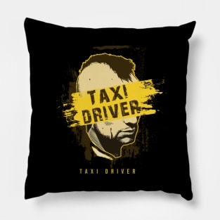 Taxi Driver Pillow