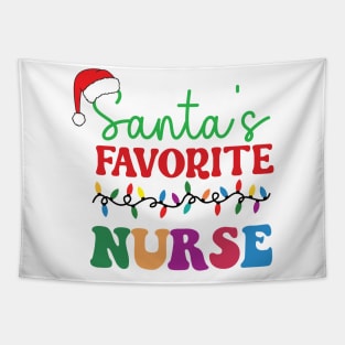 Santa's Favorite Nurse Tapestry