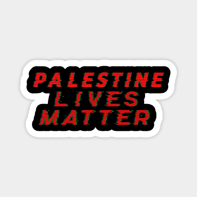 Palestinian lives matter Magnet by aldistar