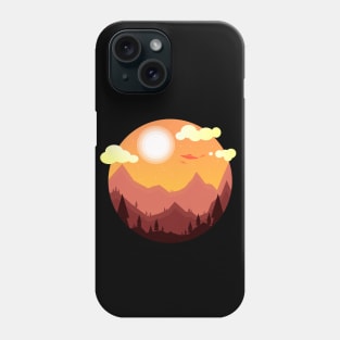 Aliens In The Mountains Phone Case