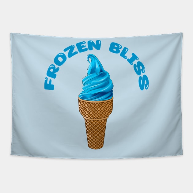 Frozen Bliss Tapestry by virgot