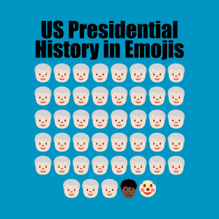 US Presidential History in Emojis T-Shirt