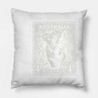 Koala Vintage Australia Stamp Pillow