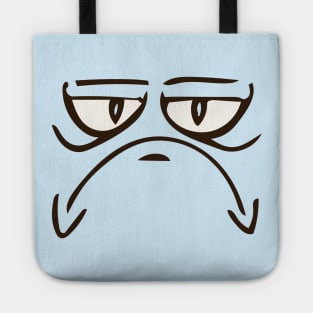 Grumpy Face Tote