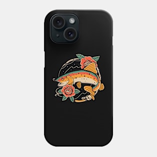 daily routine fishing Phone Case