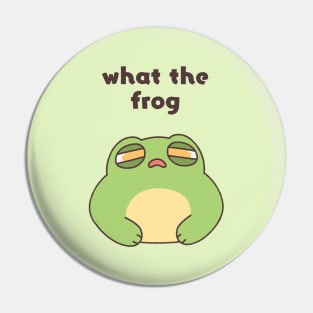 What the Frog Pin