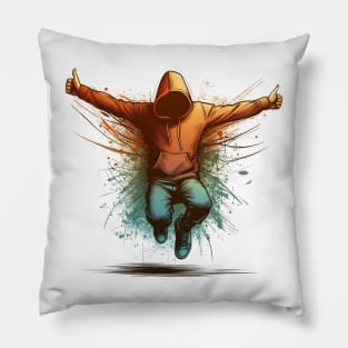 Hip-hop dancer Pillow