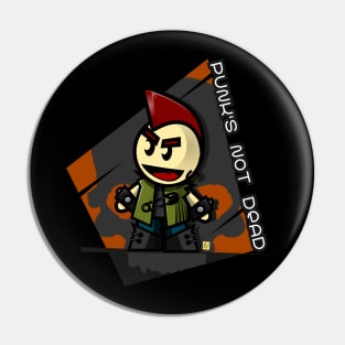 Punk's not dead Pin