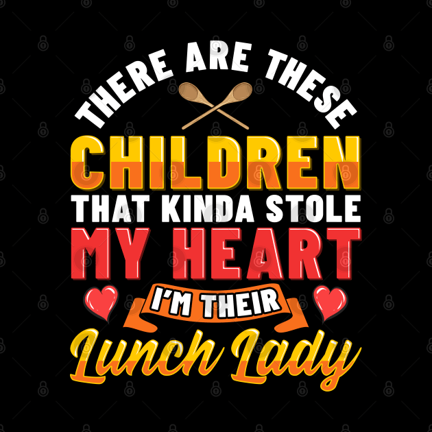 I'm There Lunch Lady School Cafeteria by E