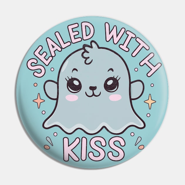 Sealed With Kiss Pin by Tees For UR DAY