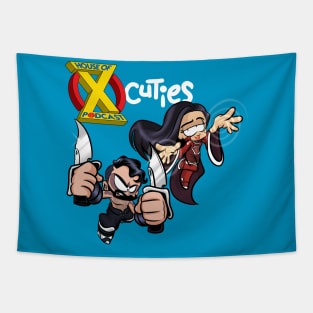 HouseOfX-Cuties by Beefcakeboss Tapestry