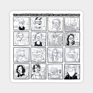 2021 Graphic Medicine Un-Convention Magnet