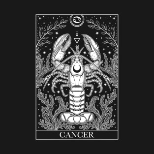 Zodiac sign tarot card Cancer T-Shirt