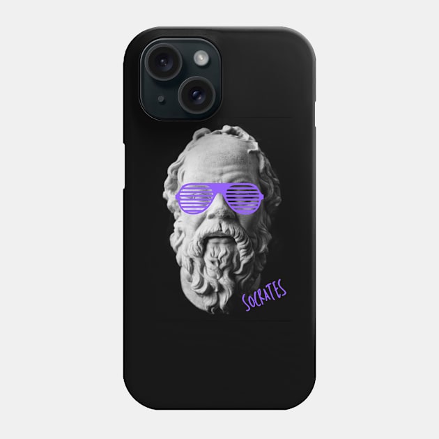 SOCRATES Phone Case by PHILOSOPHY SWAGS