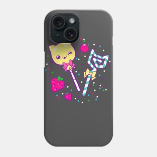 Kawaii Kitty Sprinkles Phone Case