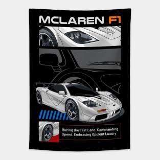 Legendary McLaren Car Tapestry