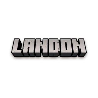 Landon - Custom Minecraft Nametag T-Shirt