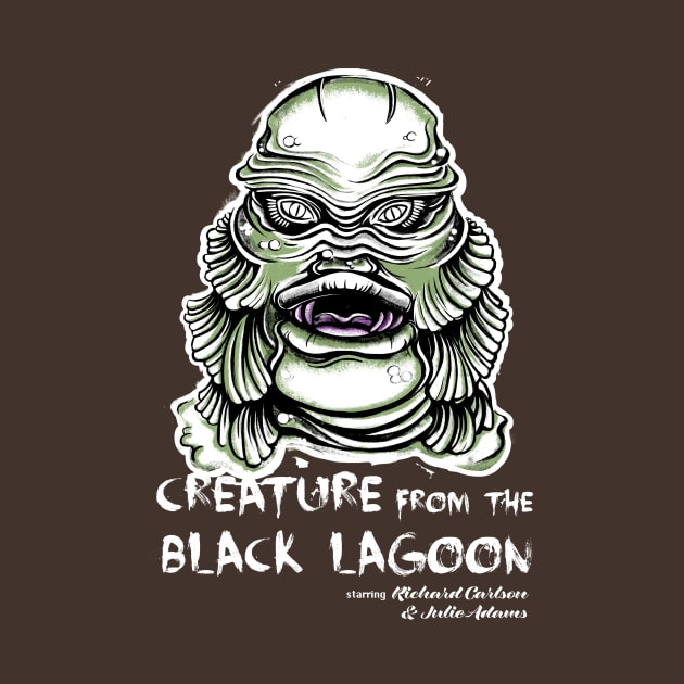 Creature from the Black Lagoon by mermeladadesesos