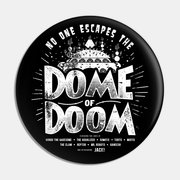 Samurai Jack Dome of Dome shirt Pin by STierney