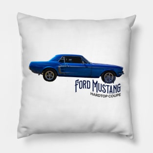 1967 Ford Mustang Hardtop Coupe Pillow