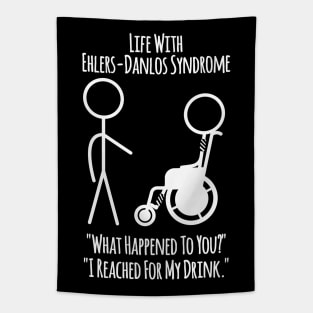 Life With Ehlers-Danlos Syndrome - Reached For My Drink Tapestry