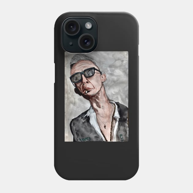 Alabama 3 Frontman Larry Love Phone Case by Rec Affect Band Merch