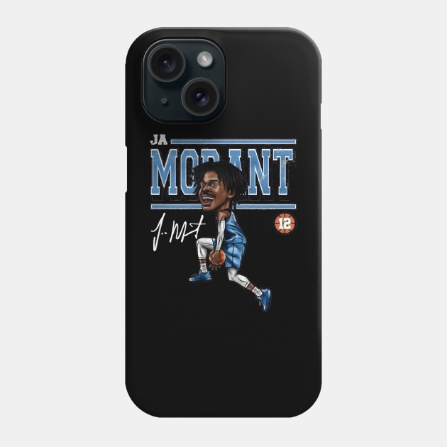 ja morant cartoon Phone Case by mazihaya pix