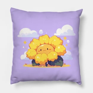 Kawaii Sunflower Baby Pillow